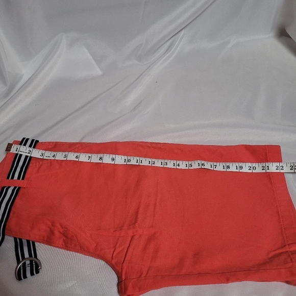 Nautica Boys Built In Flex Flat Front Twill Shorts Size 20 Regular Salmon - Picture 6 of 9